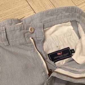 Vineyard Vines Blue and White Chino Pants